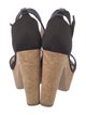 Nicholas Kirkwood Neoprene Colorblock Pattern Espadrilles