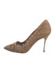 Nicholas Kirkwood Leather Patterned Pumps