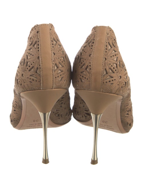 Nicholas Kirkwood Leather Patterned Pumps