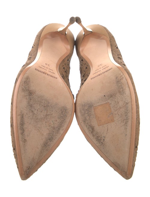 Nicholas Kirkwood Leather Patterned Pumps