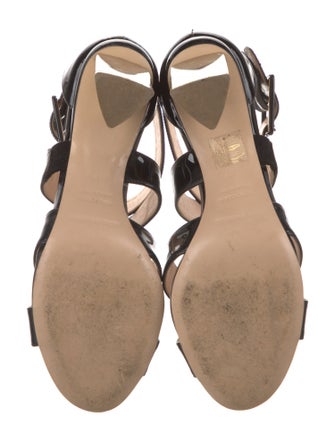 Nicholas Kirkwood Patent Leather Sandals