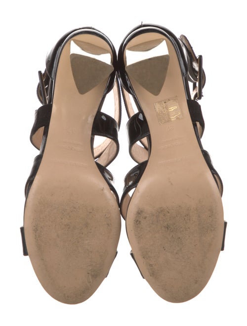 Nicholas Kirkwood Patent Leather Sandals