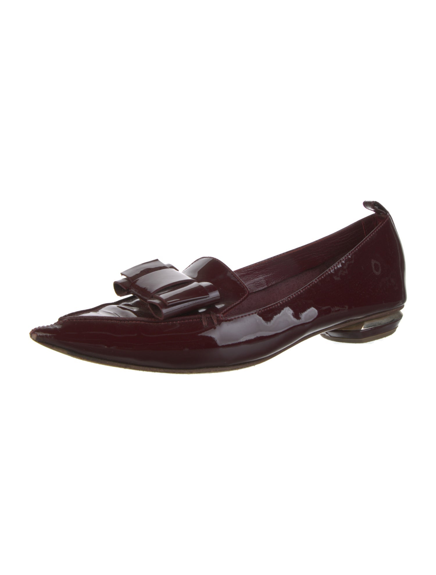 Nicholas Kirkwood Patent Leather Flats