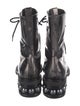 Nicholas Kirkwood Patent Leather Combat Boots