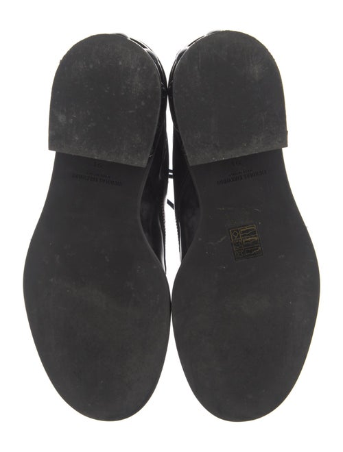 Nicholas Kirkwood Patent Leather Combat Boots