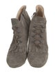 Nicholas Kirkwood Suede Lace-Up Boots