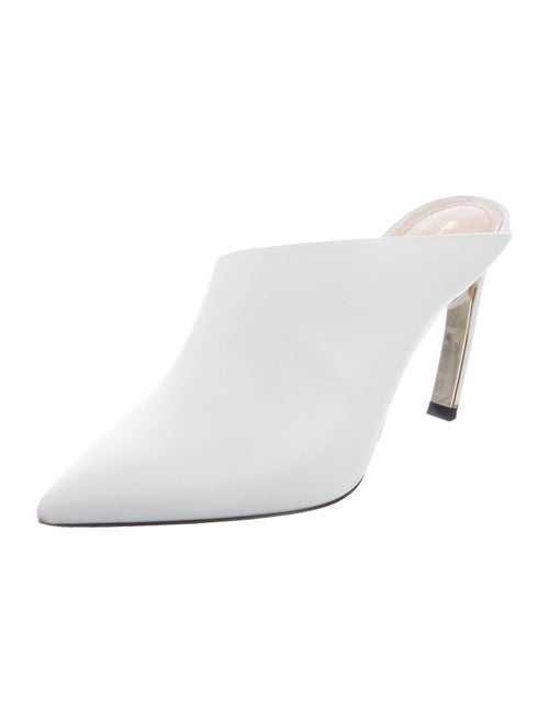 Nicholas Kirkwood Leather Beaded Accents Mules