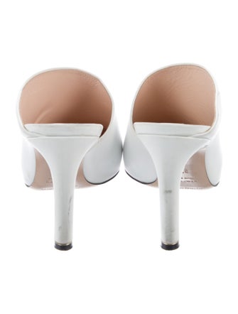 Nicholas Kirkwood Leather Beaded Accents Mules