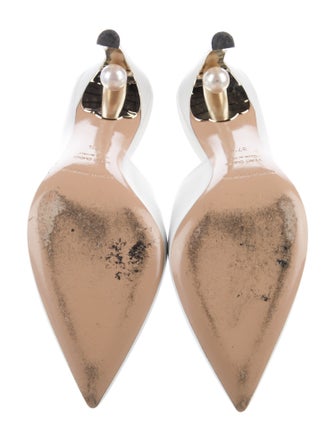 Nicholas Kirkwood Leather Beaded Accents Mules