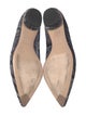 Nicholas Kirkwood Velvet Animal Print Flats