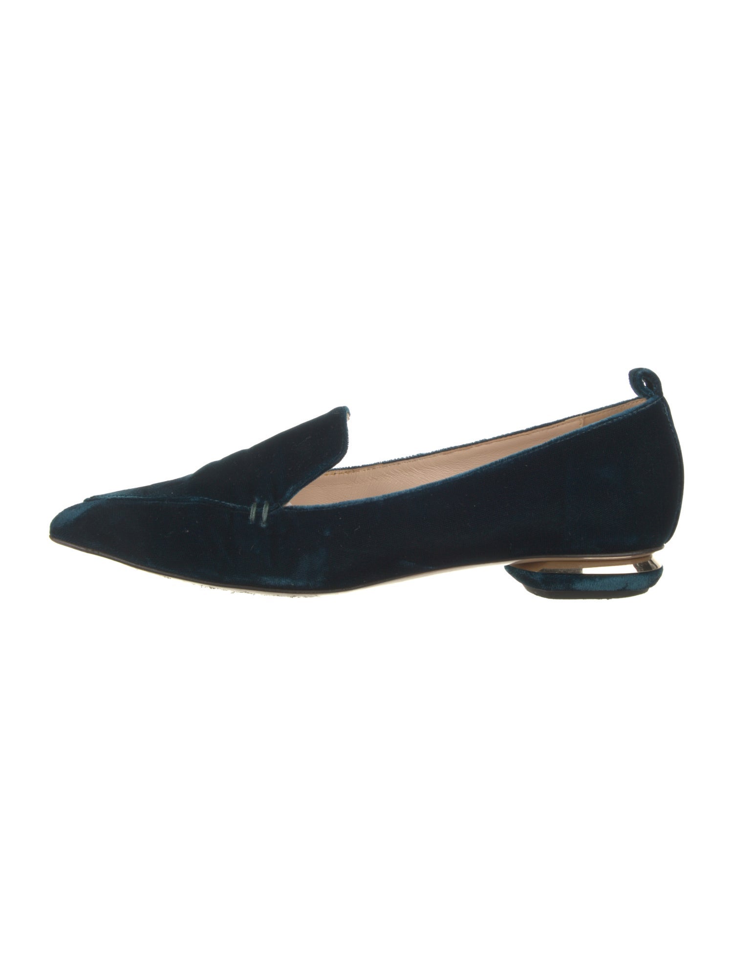 Nicholas Kirkwood Velvet Loafers