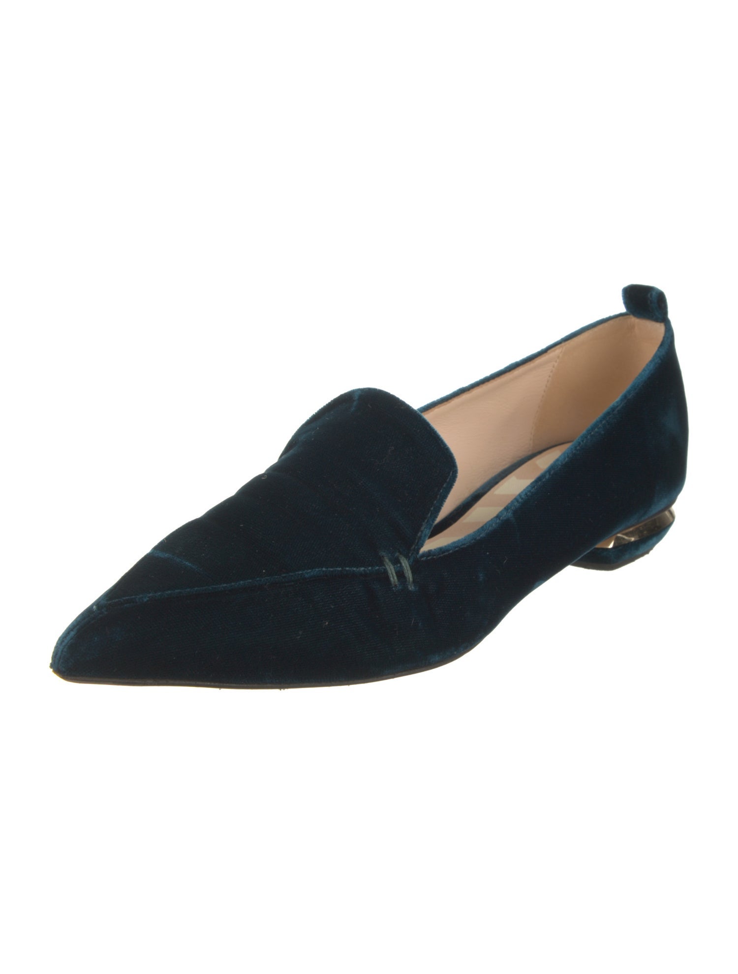 Nicholas Kirkwood Velvet Loafers