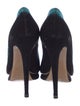 Nicholas Kirkwood Suede Colorblock Pattern Pumps