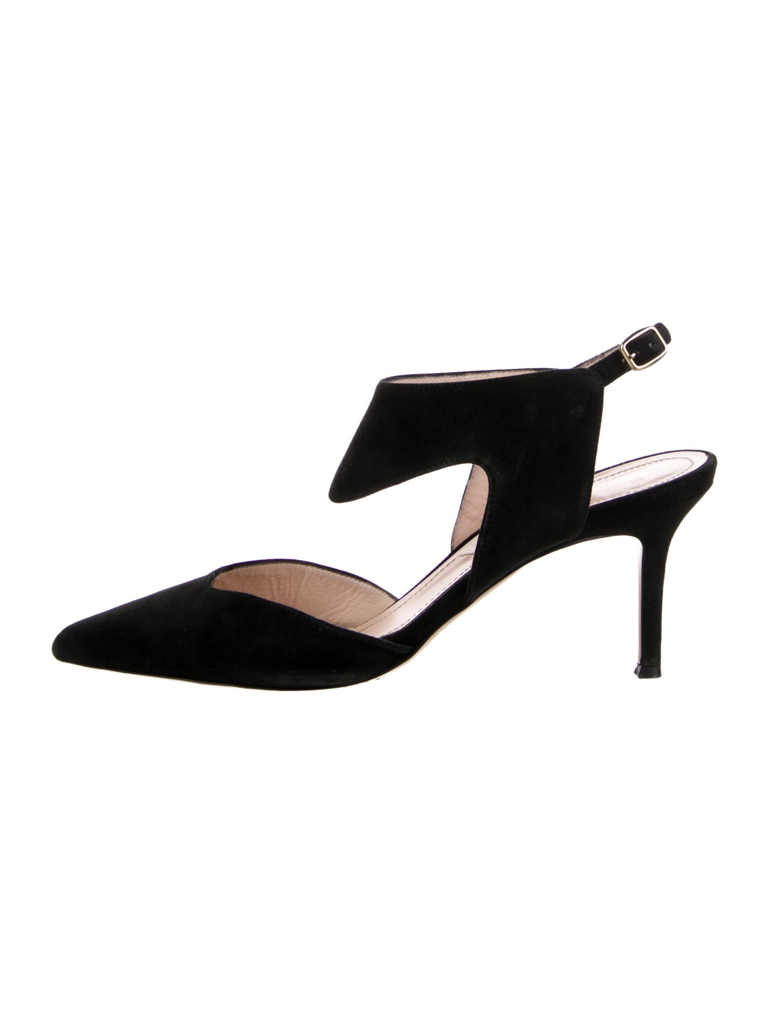 Nicholas Kirkwood Suede Slingback Pumps