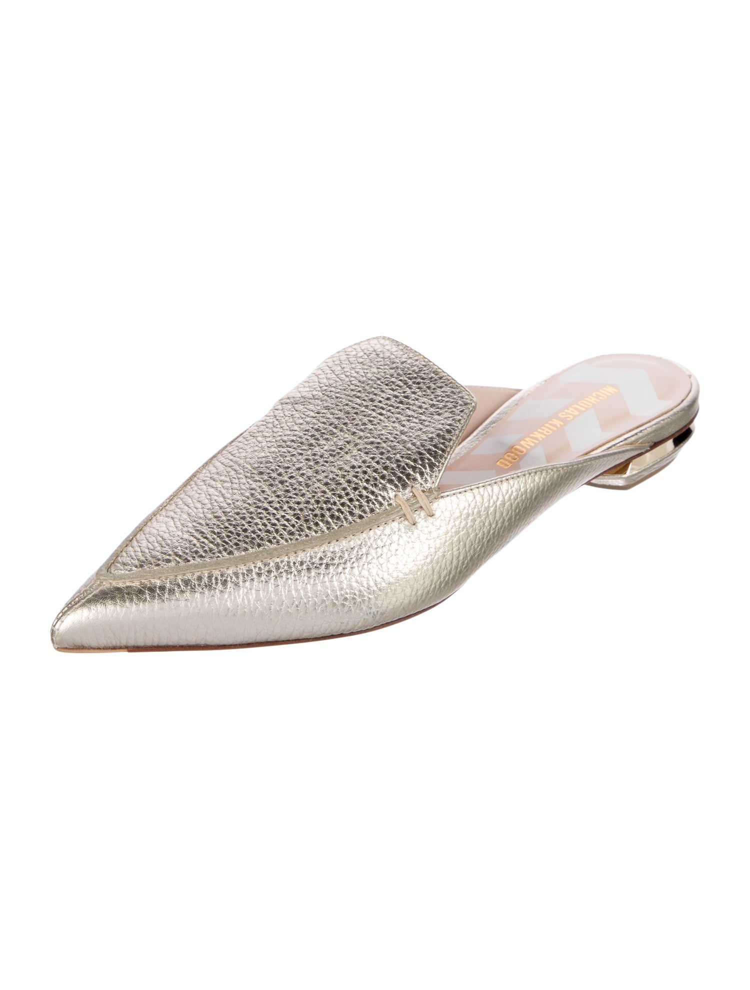 Nicholas Kirkwood Leather Mules