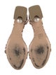 Nicholas Kirkwood Canvas Animal Print Sandals