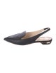 Nicholas Kirkwood Leather Slingback Flats