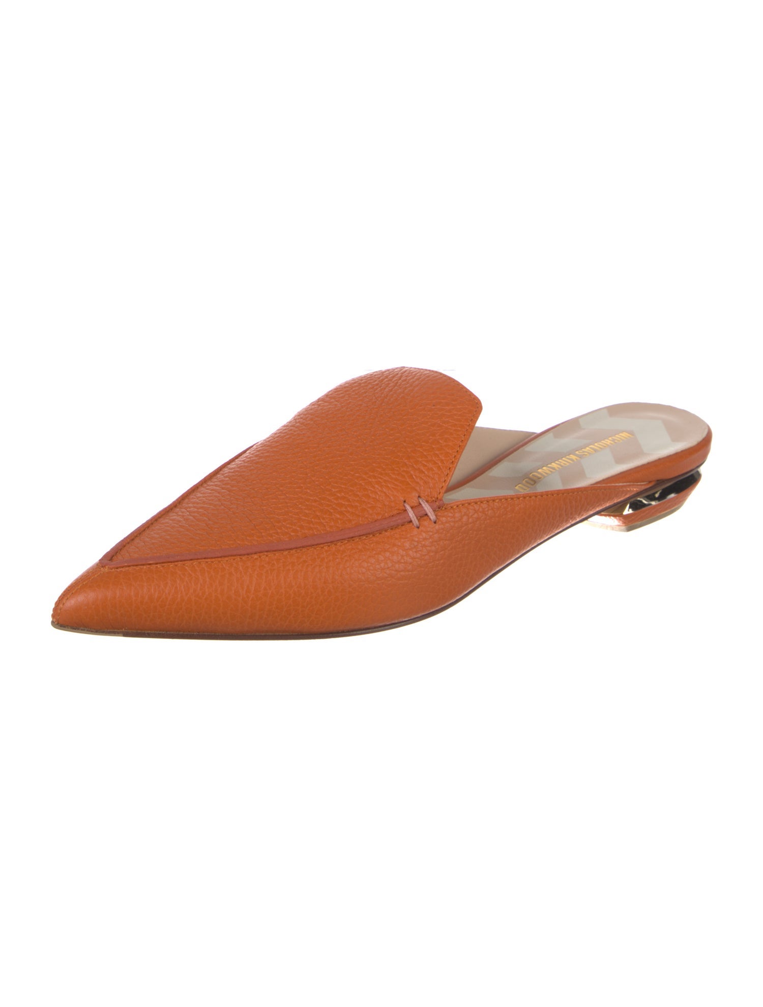 Nicholas Kirkwood Leather Mules