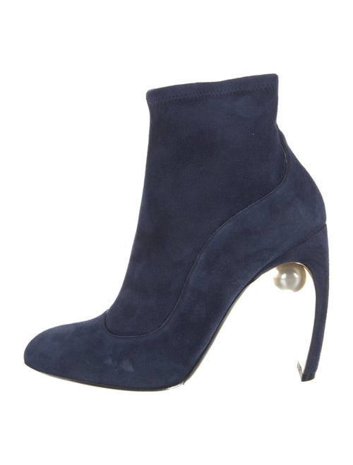 Nicholas Kirkwood Suede Sock Boots