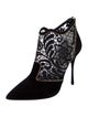 Nicholas Kirkwood Suede Lace Pattern Boots
