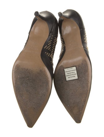 Nicholas Kirkwood Leather Patterned Pumps