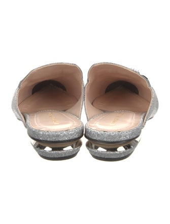Nicholas Kirkwood Glitter Mules