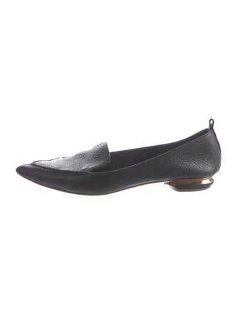 Nicholas Kirkwood Leather Flats