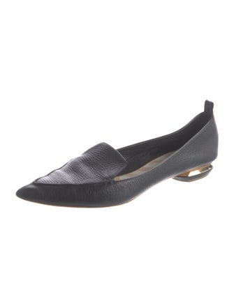 Nicholas Kirkwood Leather Flats