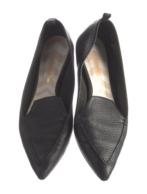 Nicholas Kirkwood Leather Flats