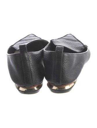 Nicholas Kirkwood Leather Flats