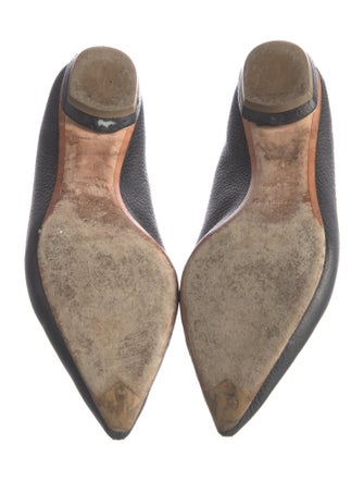 Nicholas Kirkwood Leather Flats