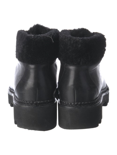 Nicholas Kirkwood Faux Pearl Accents Leather Lace-Up Boots