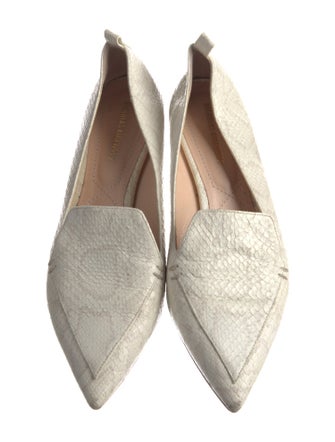 Nicholas Kirkwood Leather Flats