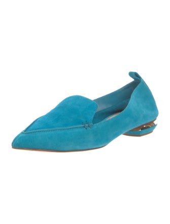 Nicholas Kirkwood Suede Flats