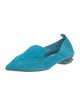 Nicholas Kirkwood Suede Flats