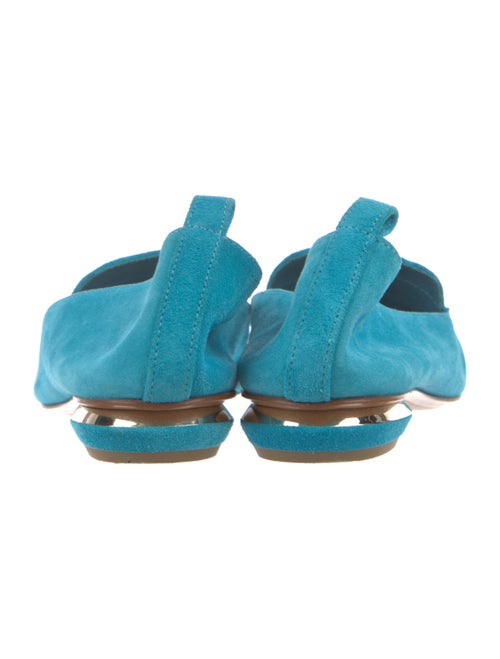 Nicholas Kirkwood Suede Flats