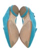 Nicholas Kirkwood Suede Flats