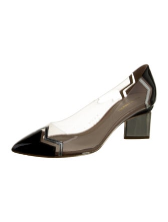 Nicholas Kirkwood PVC Colorblock Pattern Pumps