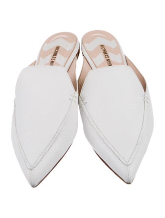 Nicholas Kirkwood Leather Mules