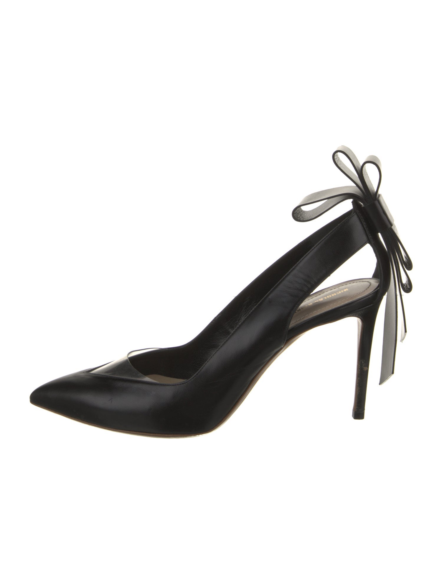 Nicholas Kirkwood Leather Slingback Pumps