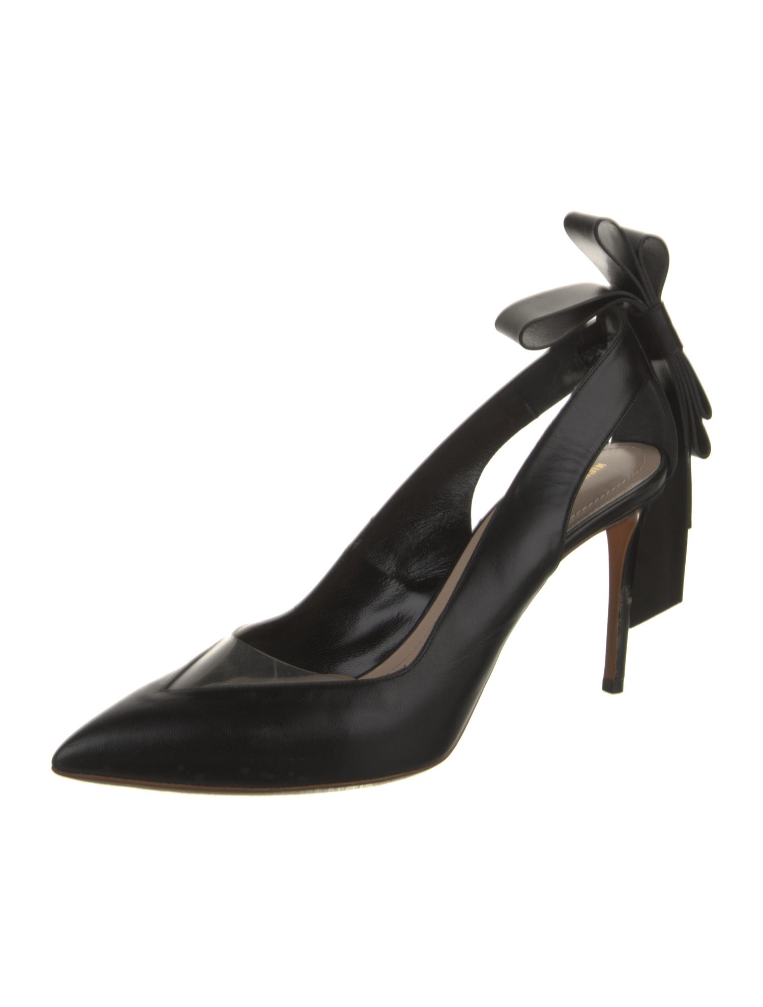 Nicholas Kirkwood Leather Slingback Pumps