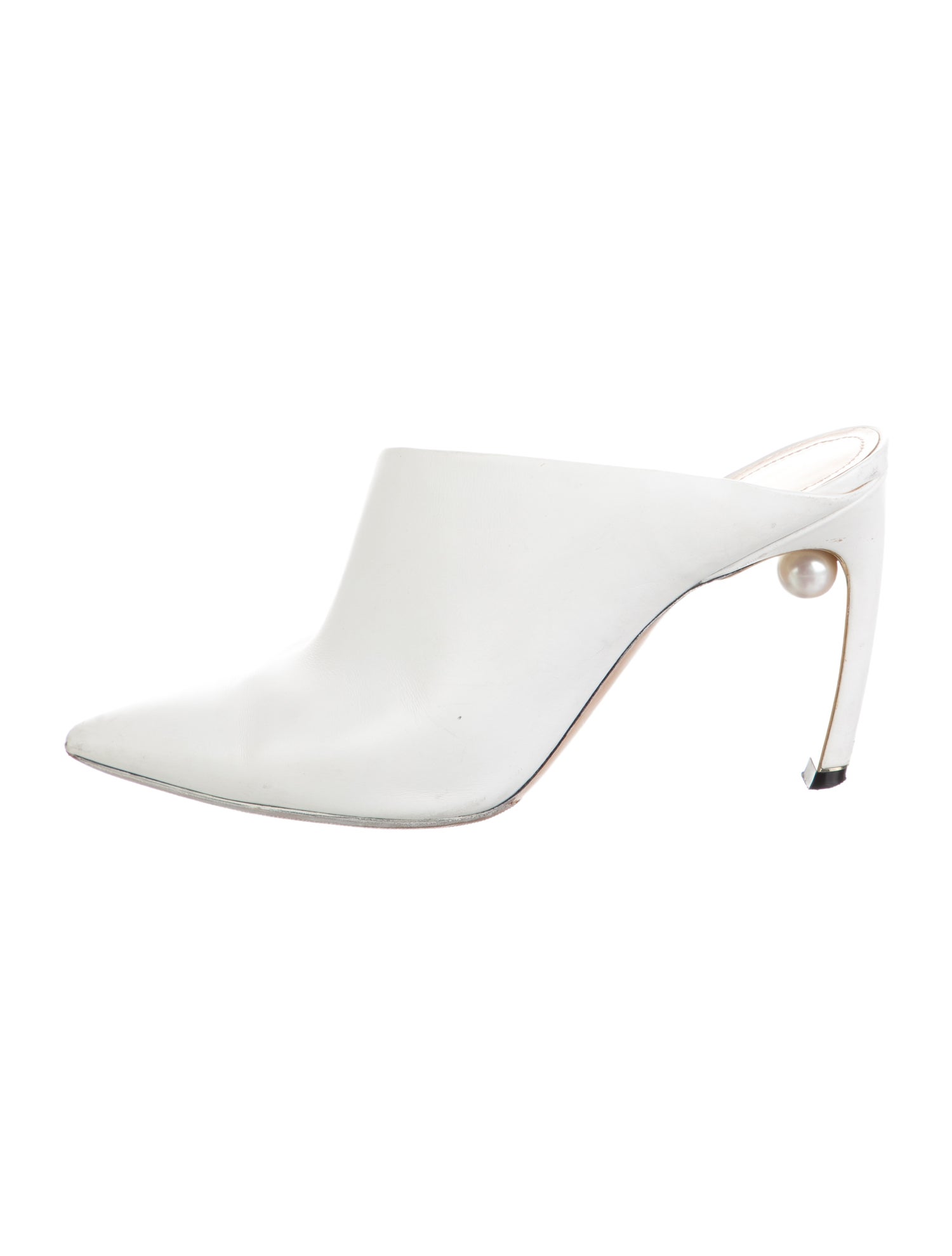 Nicholas Kirkwood Leather Mules