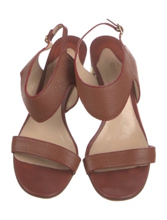 Nicholas Kirkwood Leather Slingback Sandals