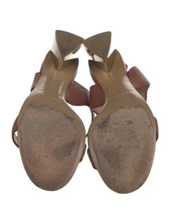 Nicholas Kirkwood Leather Slingback Sandals