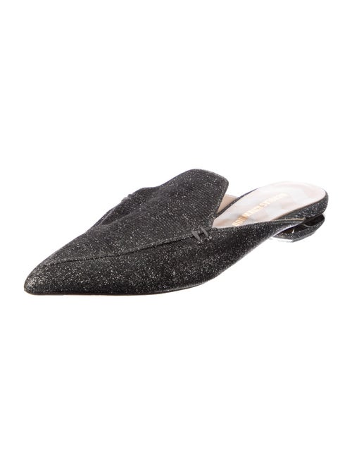Nicholas Kirkwood Glitter Accents Mules