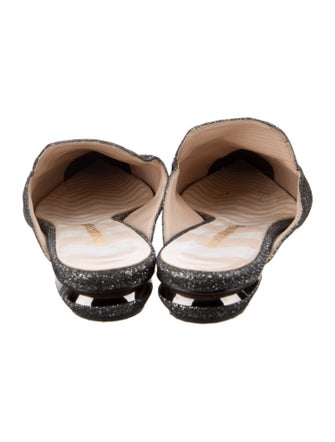 Nicholas Kirkwood Glitter Accents Mules