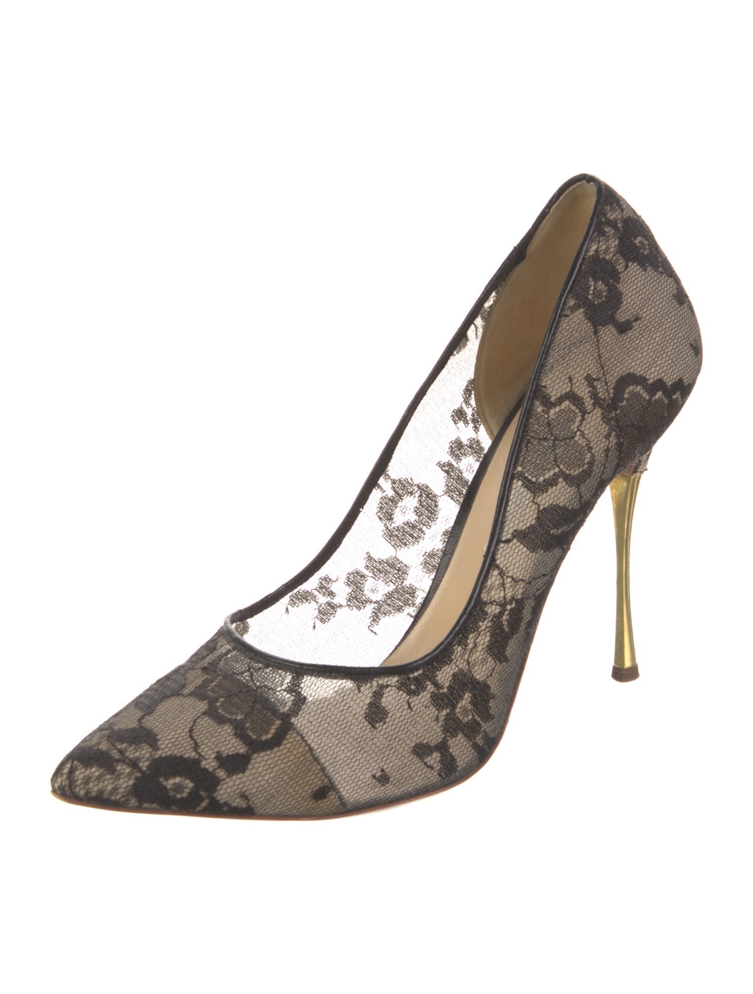 Nicholas Kirkwood Lace Pumps