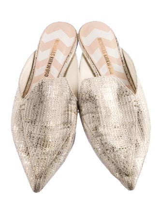 Nicholas Kirkwood Patterned Mules