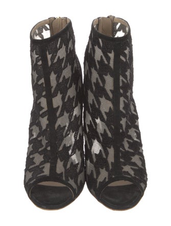 Nicholas Kirkwood Suede Patterned Pumps
