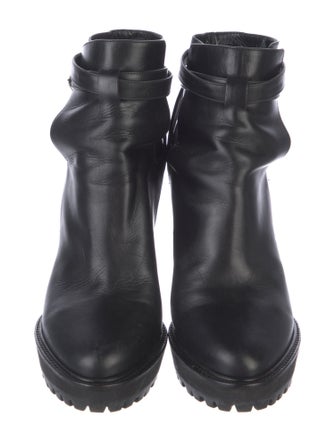 Nicholas Kirkwood Leather Beaded Accents Boots
